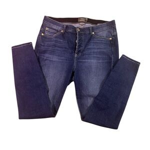 Torrid Premium Stretch Blue Jeans size 14R Bombshell Skinny